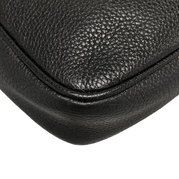 Auth GUCCI Soho 308364 Black Leather - Shoulder Bag - Picture 4 of 16